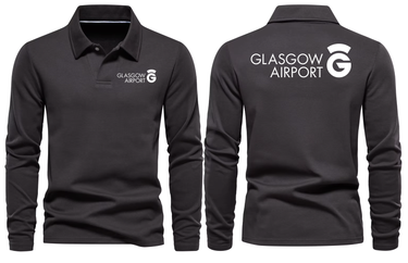 GLASGOW AIRPORT LONG SLEEVE POLO